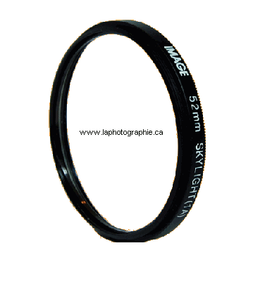 Photo d'un filtre photo de 52mm