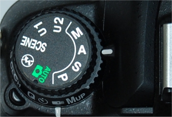 Photo du s�lecteur en mode priorit� ouverture