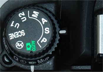 Photo du s�lecteur en mode priorit� vitesse