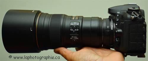 Photo d'un t�l�objectif Nikon AF-S 300 mm VR