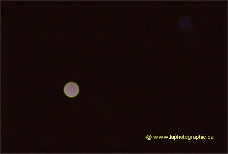 Photo d'�toile hors focus